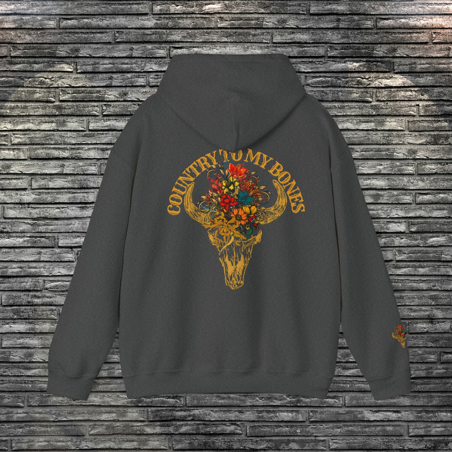 Country To My Bones | Country Rodeo Style Hoodie