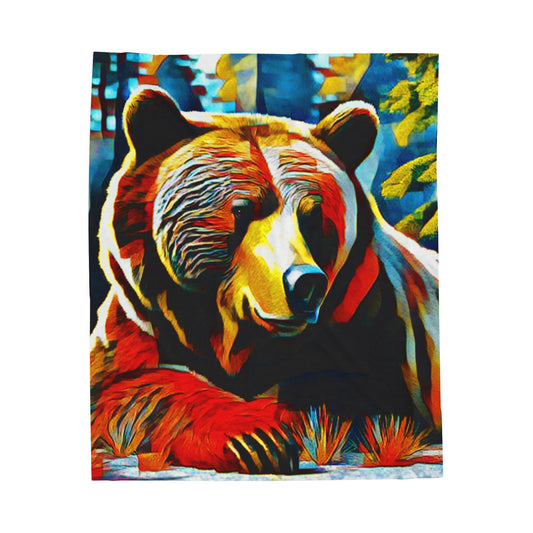 Big Bear Plush Blanket