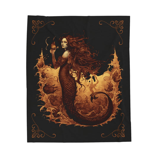Mystic Vixen Plush Blanket