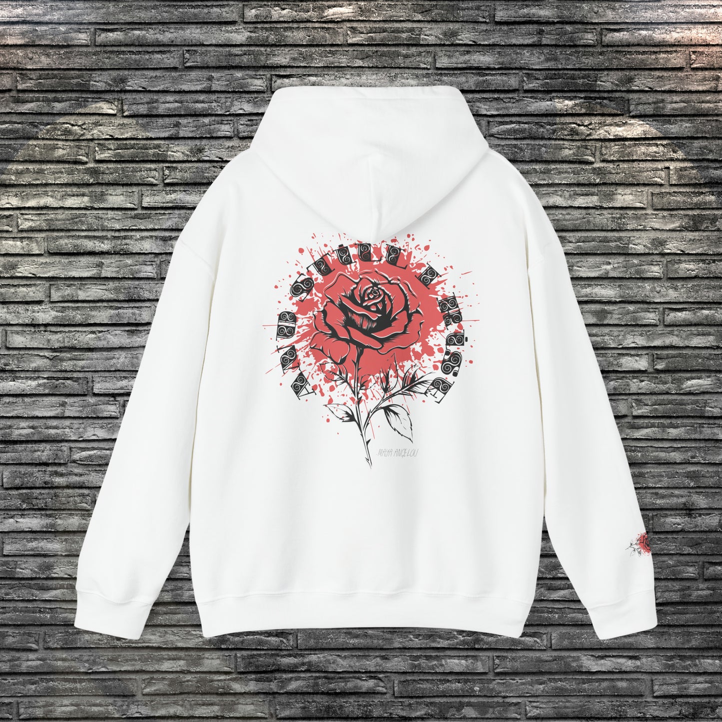 And Still I Rise Valentine's Hoodie
