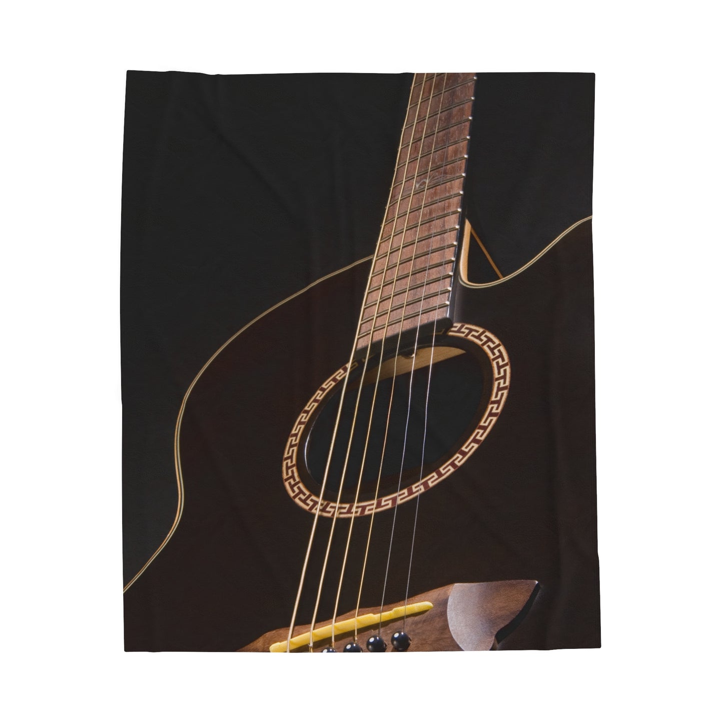 Guitar Plush Blanket