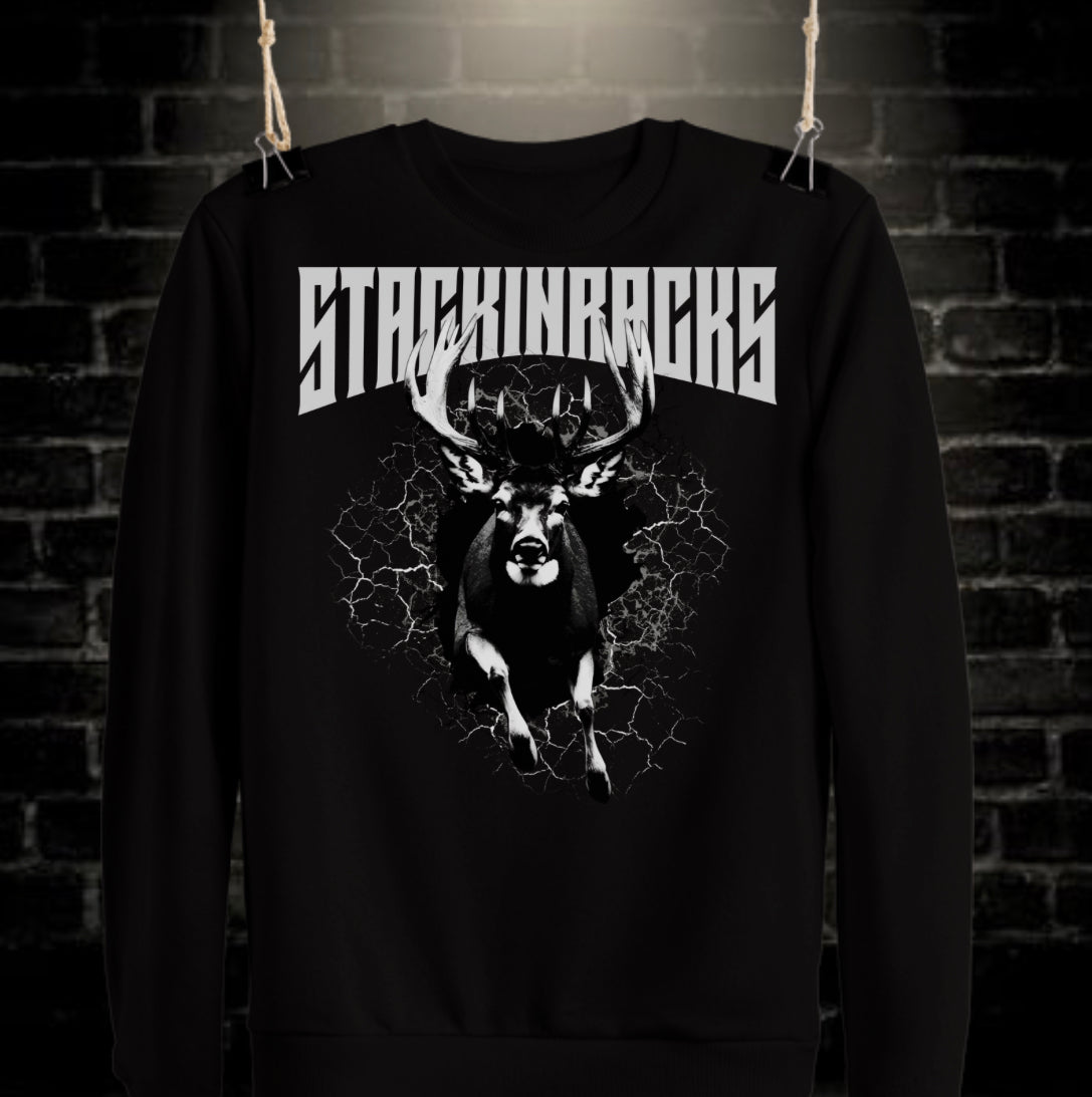 Stackin Racks | Deer Hunting Sweatshirt