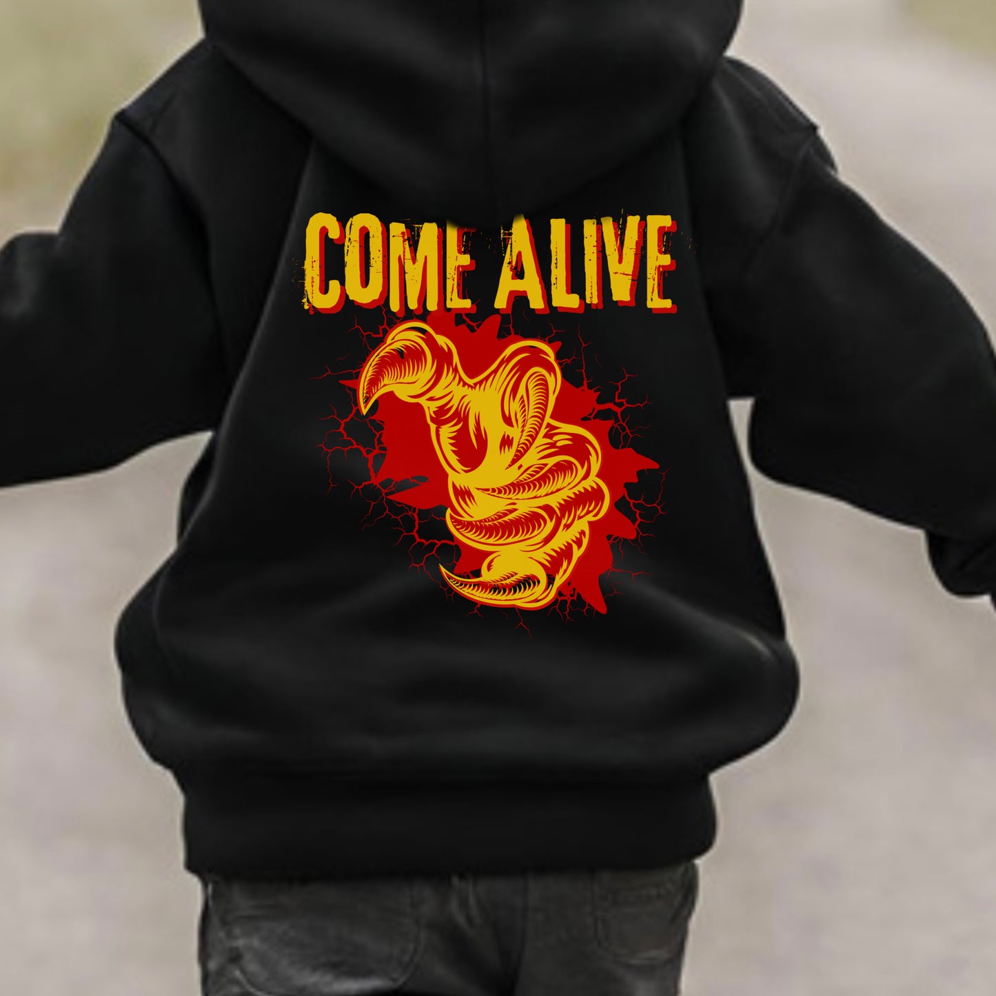 Come Alive Dinosaur Claw Hoodie