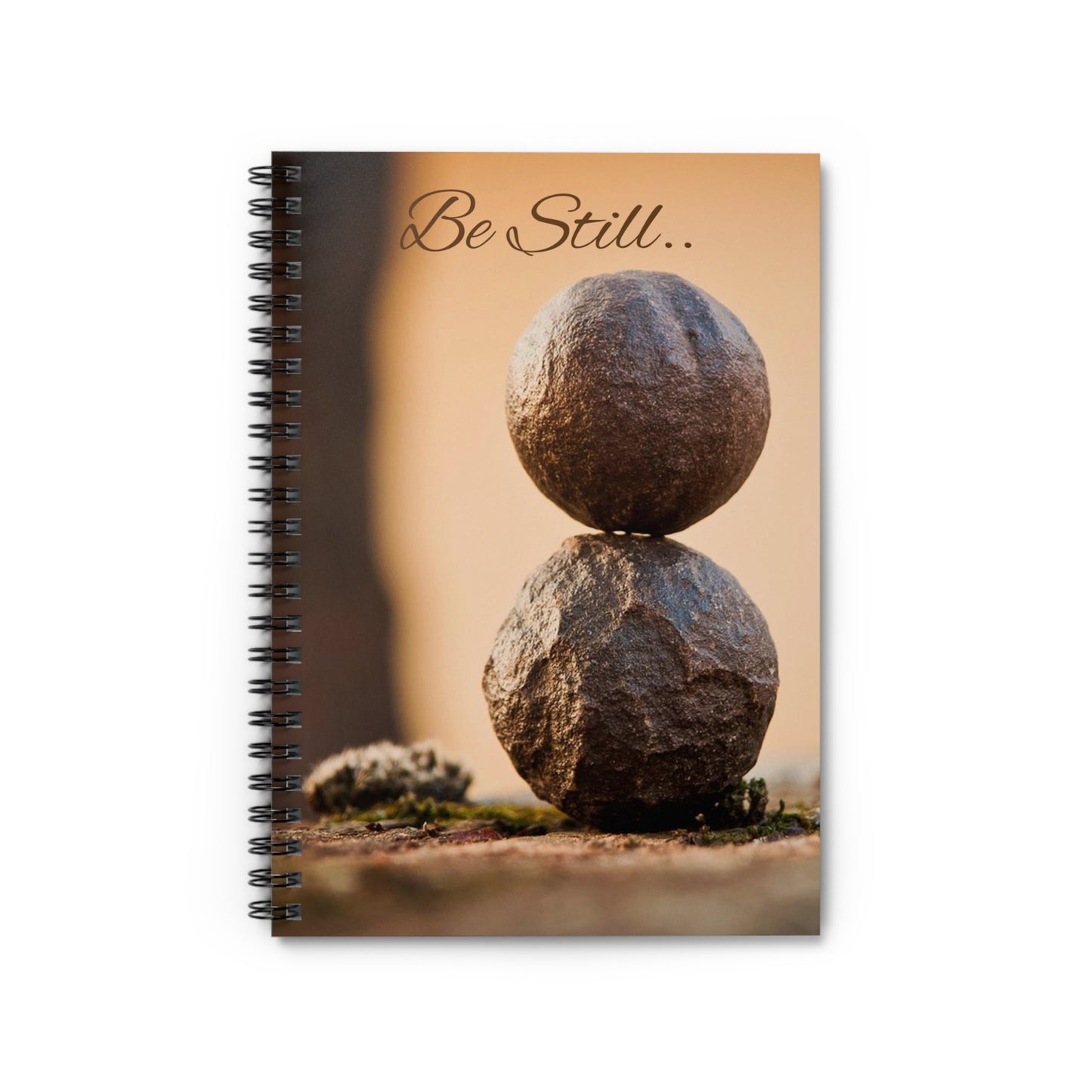 Be Still Spiral Notebook - Ruled Line