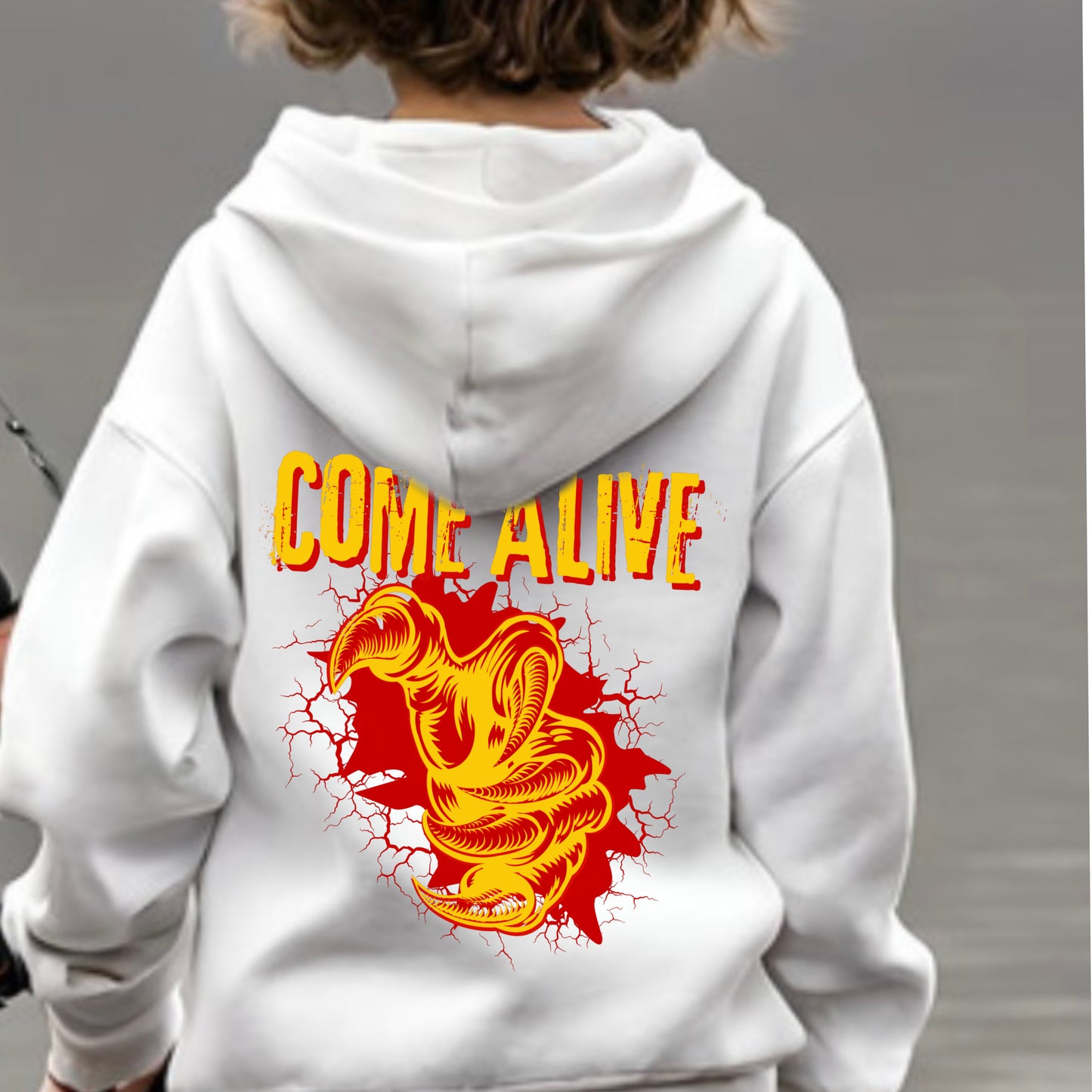 Come Alive Dinosaur Claw Hoodie
