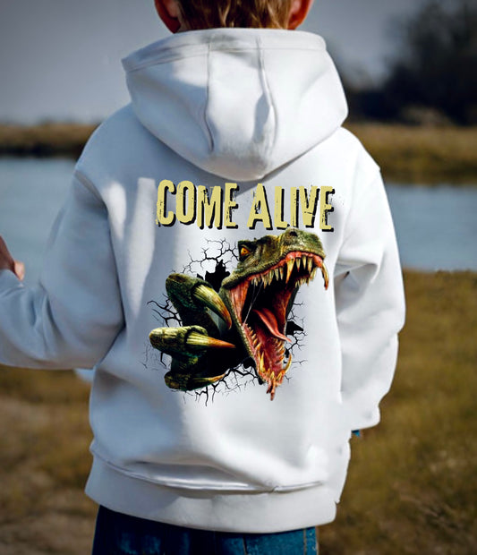Come Alive Dinosaur Hoodie